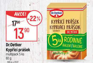 Kypřicí prášek Dr. Oetker