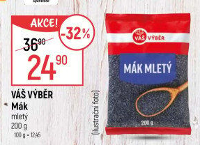 Mák mletý Váš Výběr