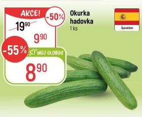 Okurka salátová - hadovka