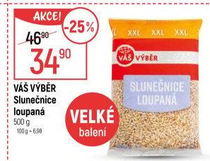 Slunečnice loupaná Váš Výběr