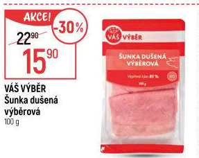 Šunka výběrová dušená Váš Výběr