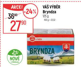 Sýr Bryndza Váš Výběr