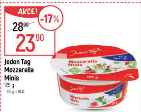 Sýr Mozzarella Minis Jeden Tag