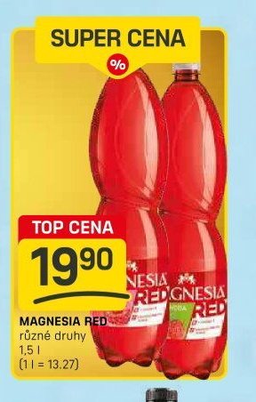 Magnesia Red různé druhy 1,5l