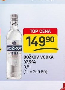 Božkov Vodka 37,5% 0,5l