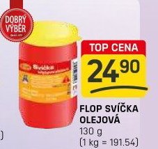 Flop svíčka olejová 130g