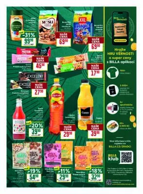 akční leták BILLA 1.10.2025-7.10.2025