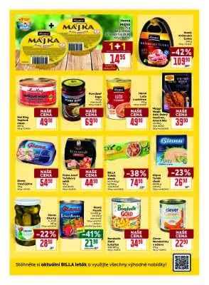 akční leták BILLA 1.10.2025-7.10.2025