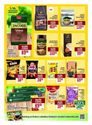 akční leták BILLA 1.10.2025-7.10.2025