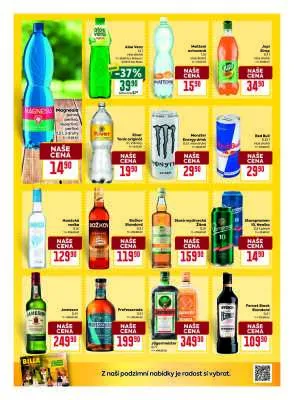 akční leták BILLA 1.10.2025-7.10.2025