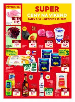 akční leták BILLA 1.10.2025-7.10.2025