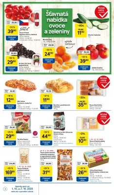 akční leták Tesco 1.10.2025-7.10.2025