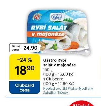 Gastro Rybí salát v majonéze 150 g