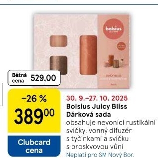 Dárková kazeta Bolsius