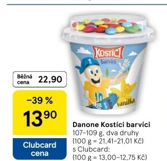 Dezert Kostíci Danone