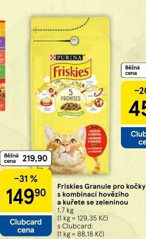 Granule pro kočky Friskies