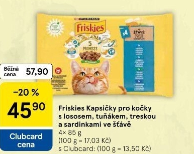 Kapsičky pro kočky Friskies