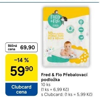 Přebalovací podložky Fred&