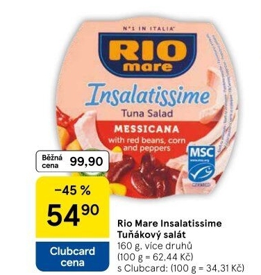 Salát Insalatissime Rio Mare