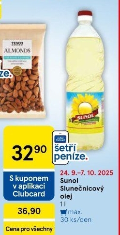 Slunečnicový olej Sunol