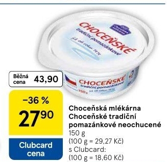 Tradiční pomazánkové Choceňské