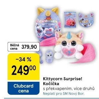 Vejce s plyšovým překvapením Rainbocorns Zuru