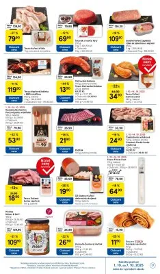akční leták Tesco 1.10.2025-7.10.2025