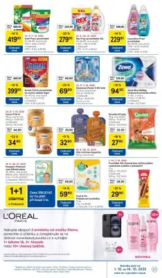 akční leták Tesco 1.10.2025-7.10.2025