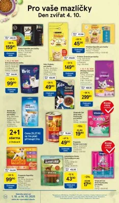 akční leták Tesco 1.10.2025-7.10.2025