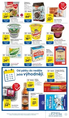 akční leták Tesco 1.10.2025-7.10.2025