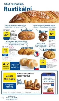 akční leták Tesco 1.10.2025-7.10.2025