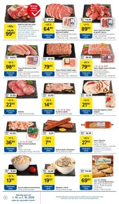akční leták Tesco 1.10.2025-7.10.2025