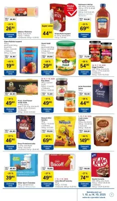 akční leták Tesco 1.10.2025-7.10.2025