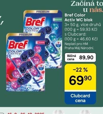 Bref Color Activ WC blok