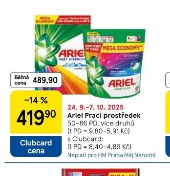 Ariel Prací prostředek