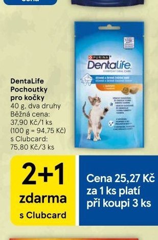 Dentalife Pochoutky pro kočky