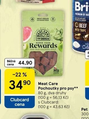 Meat Care Pochoutky pro psy