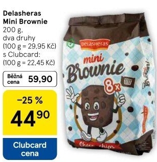 Brownie mini Delasheras