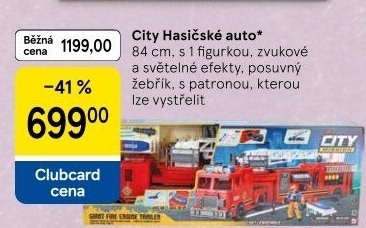 Hasičské auto City Mission