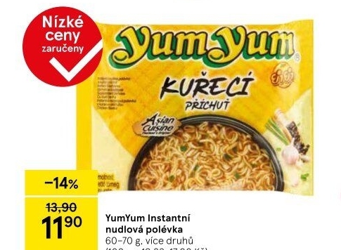Instantní polévka YumYum