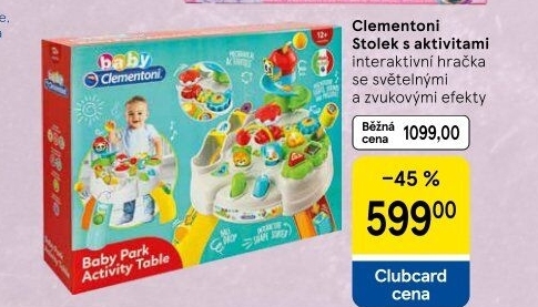Interaktivní stoleček Clementoni