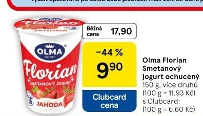 Jogurt smetanový Florian Olma