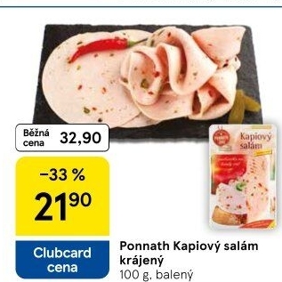 Kapiový salám Ponnath