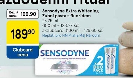 Pasta na zuby Extra Whitening Sensodyne