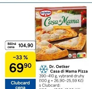 Pizza mražená Casa di Mama Dr. Oetker