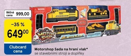 Sada na hraní Motorshop