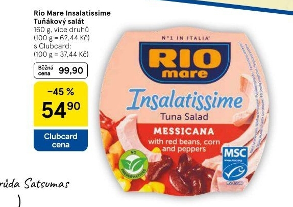 Salát Insalatissime Rio Mare
