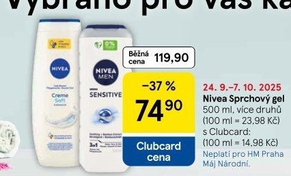 Sprchový gel Nivea