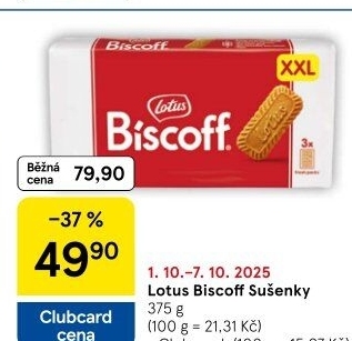 Sušenky Biscoff Lotus