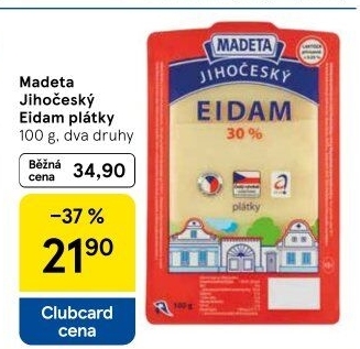 Sýr Eidam Jihočeský Madeta